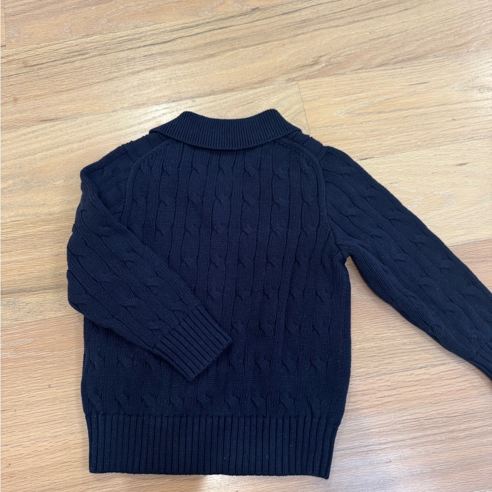 Polo by Ralph Lauren Dark Blue Knit Sweater - Picture 2 of 5